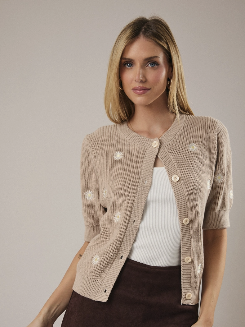 Delaney Daisy Cardigan — Yellow BoutiqueNew ArrivalsDelaney Daisy
